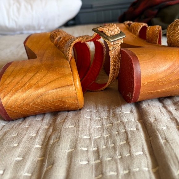 Bed Stu leather sandals brown six 6 - Picture 6 of 8